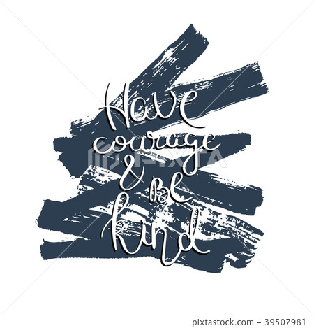 Hand drawn motivation quote. Creative vector Hand drawn motivation quote. Creative vector 39507981