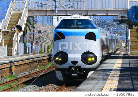 Panda Kuroshio No. JR 287 Panda face Express Train Kuroshio 6 Panda Kuroshio No. JR 287 Panda face Express Train Kuroshio 6 39507982