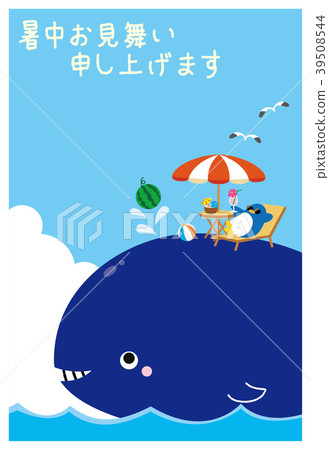 Summer vacation with whales and penguins 39508544