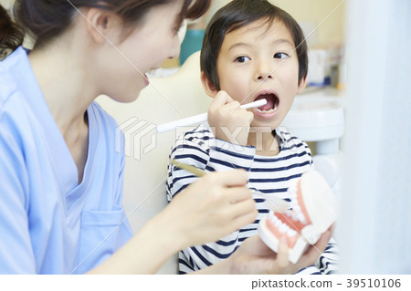 Dental brushing instructions for dentists Dental brushing instructions for dentists 39510106