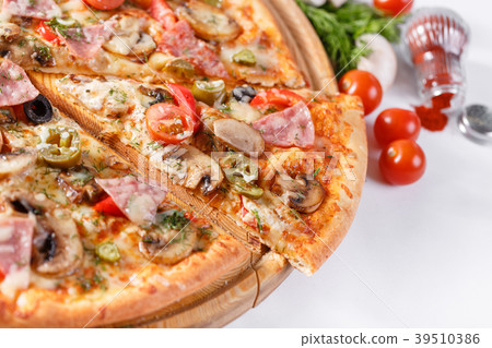 Italian kitchen and cooking concept. Hot tasty Italian kitchen and cooking concept. Hot tasty 39510386