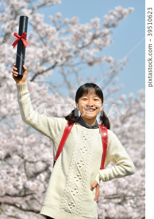 六年級女生(櫻花,畢業,休閒) 六年級女生(櫻花,畢業,休閒) 39510623