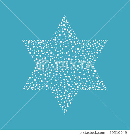 Israel Independence Day with white dots pattern Israel Independence Day with white dots pattern 39510949
