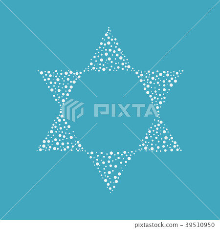 Israel Independence Day with white dots pattern Israel Independence Day with white dots pattern 39510950