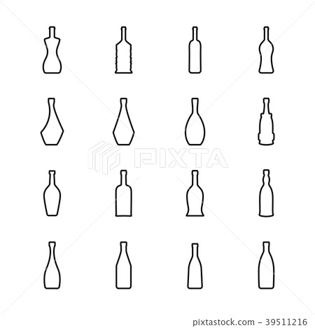 Wine Bottle Icon Wine Bottle Icon 39511216