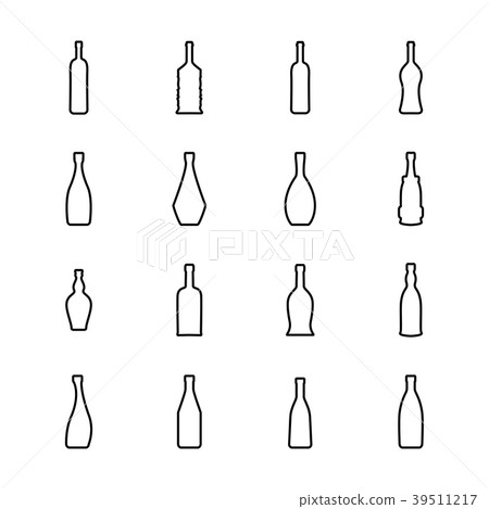 Wine Bottle Icon Wine Bottle Icon 39511217
