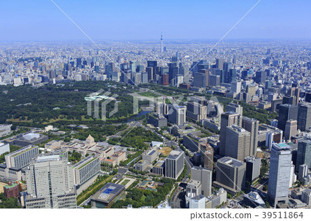 政府區域/都市風景鳥瞰圖 政府區域/都市風景鳥瞰圖 39511864