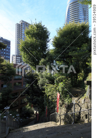 寺廟和神社風景(東京,愛宕神社,秋天) 寺廟和神社風景(東京,愛宕神社,秋天) 39514989
