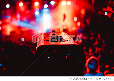 searchlights at a concert searchlights at a concert 39517359