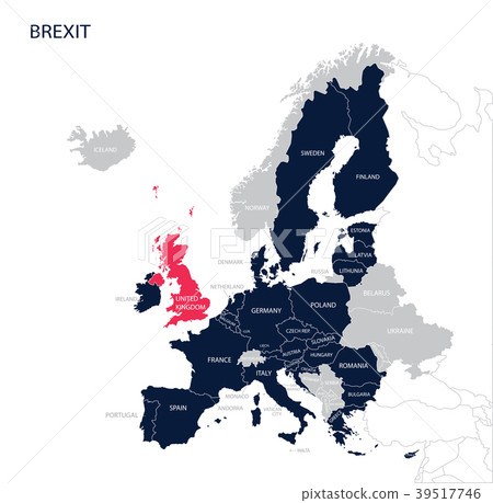 eu, map, europe 39517746