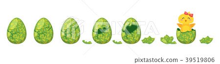 chick hatch animation from egg chick hatch animation from egg 39519806