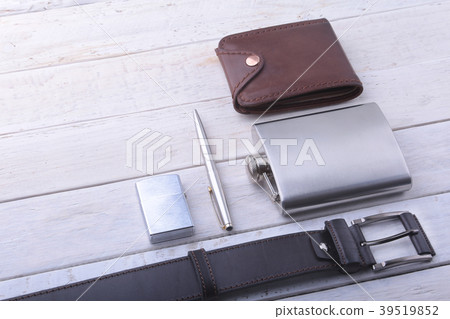 Gadgets and accessories for men on light wooden Gadgets and accessories for men on light wooden 39519852