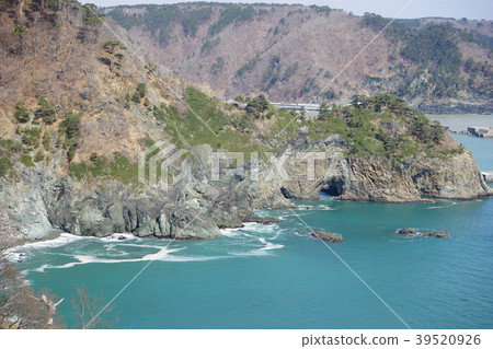 Sanriku Geopark bear's nose observation deck 39520926