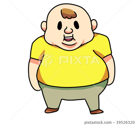 Obese people - Stock Illustration [39526320] - PIXTA