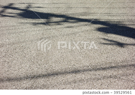 Road surface and wire shadow 39529561