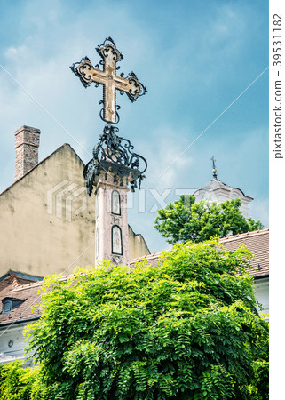 Detail of holy cross in Szentendre, Hungary Detail of holy cross in Szentendre, Hungary 39531182