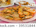 Fresh shrimp from the river Bring to grilled 39531844