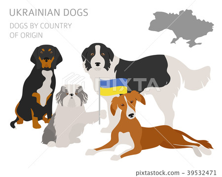 Dogs by country of origin. Ukrainian dog breeds Dogs by country of origin. Ukrainian dog breeds 39532471