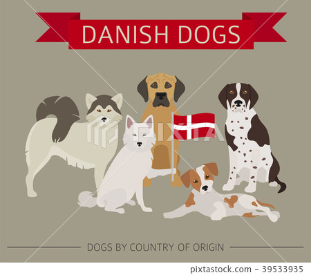 Dogs by country of origin. Danish dog breeds Dogs by country of origin. Danish dog breeds 39533935