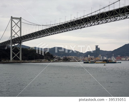 Shimonoseki City Kanmon Strait Hayatomo Seto 39535051