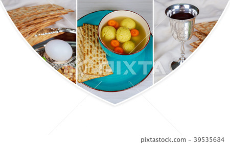 Passover background. wine and matzoh Passover background. wine and matzoh 39535684
