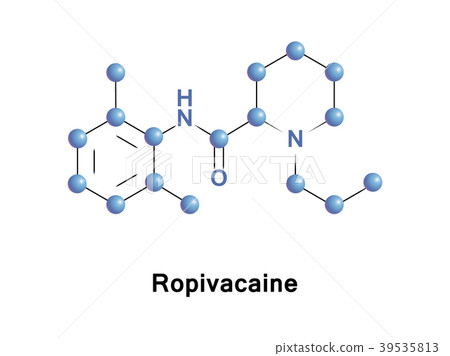 Ropivacaine anaesthetic drug 39535813