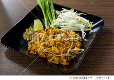 Thai food Pad thai , Stir fry noodles in padthai s 39538518