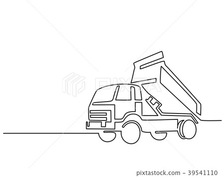 Construction truck tipper 39541110