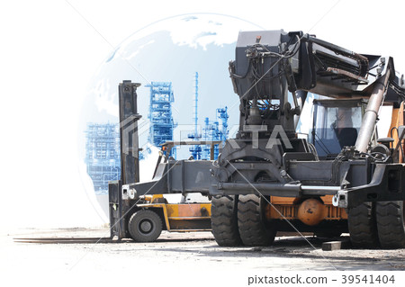 Lift-Truck Loader Container Industrial Zone 39541404