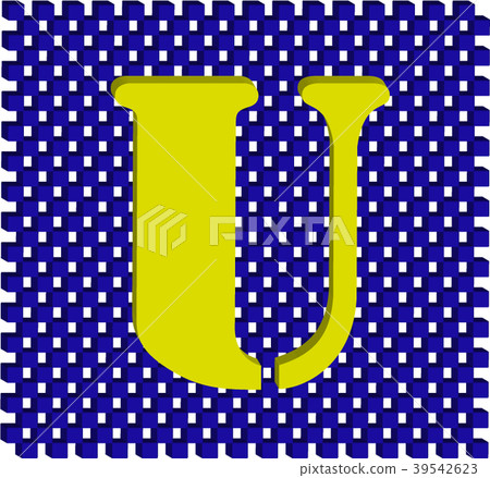 Checkered pattern: U Checkered pattern: U 39542623