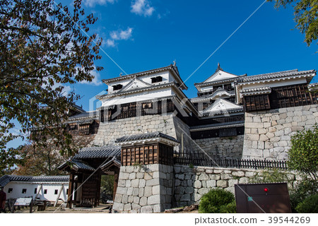 愛媛縣松山城在秋天Taikoan Taikomon 愛媛縣松山城在秋天Taikoan Taikomon 39544269