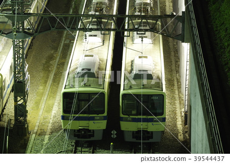 火車停在Karakida分公司 火車停在Karakida分公司 39544437