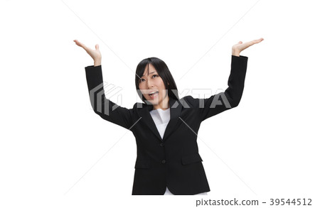 Young Woman Business (White Material) 39544512