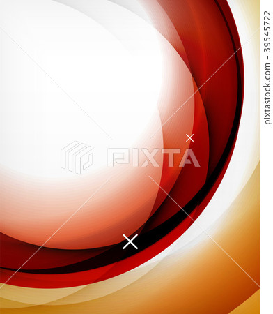 Vector transparent color wave lines abstract Vector transparent color wave lines abstract 39545722