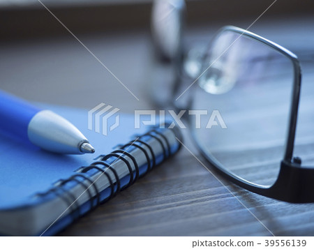 Business image · glasses · notebook 39556139
