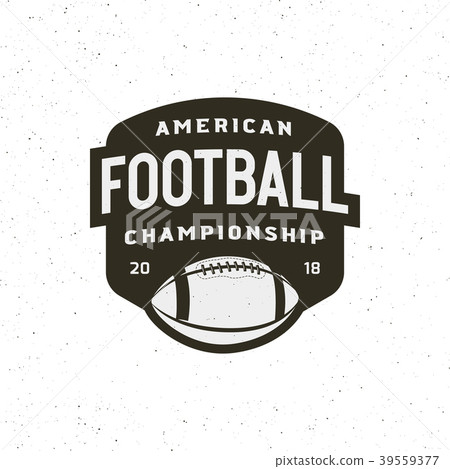 american football logo. sport emblem, badge american football logo. sport emblem, badge 39559377