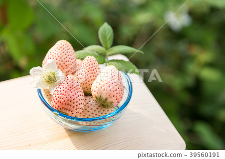 White strawberry White strawberry 39560191
