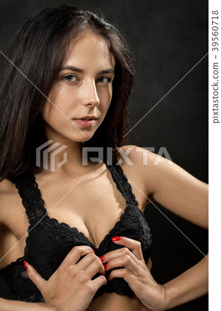 female small breasts - Stock Photo [39560718] - PIXTA