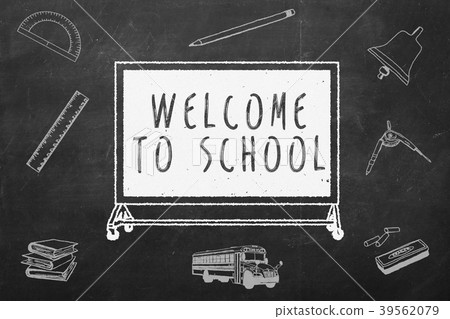 Back to school lettering Back to school lettering 39562079