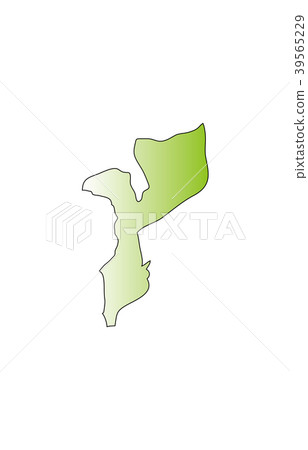 World Map Mozambique 39565229