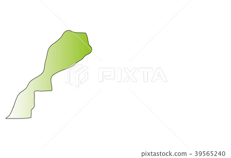 World Map Morocco 39565240