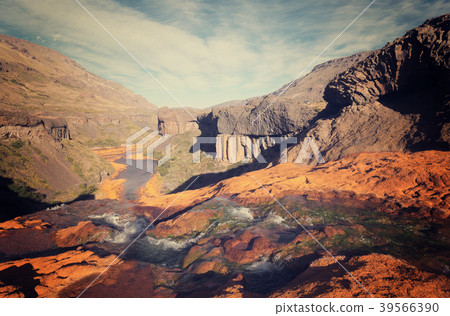 Salto del Agrio and Agrio river Salto del Agrio and Agrio river 39566390