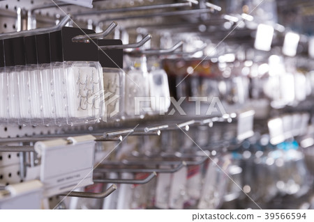 photo of stand assortment of with fishing hooks 39566594