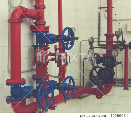 Heating system in boiler room Heating system in boiler room 39566684