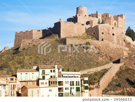 Castle of Cardona in winter day. Catalonia Castle of Cardona in winter day. Catalonia 39566833