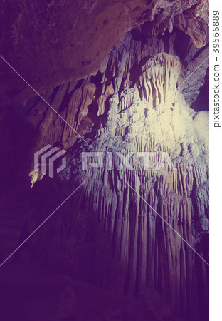 Picture of illuminated Grotte des Demoiselles in France Picture of illuminated Grotte des Demoiselles in France 39566889