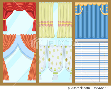 Window curtains and room blinds jalousie for house Window curtains and room blinds jalousie for house 39568552