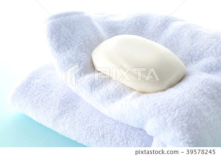 Towels and soap 39578245