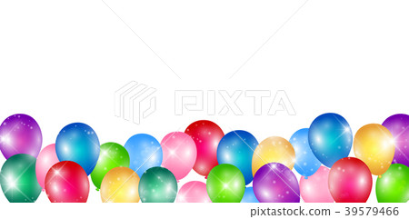 Balloons colorful light background Balloons colorful light background 39579466