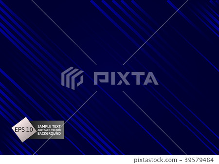 Line blue color geometric abstract - Stock Illustration [39579484] - PIXTA